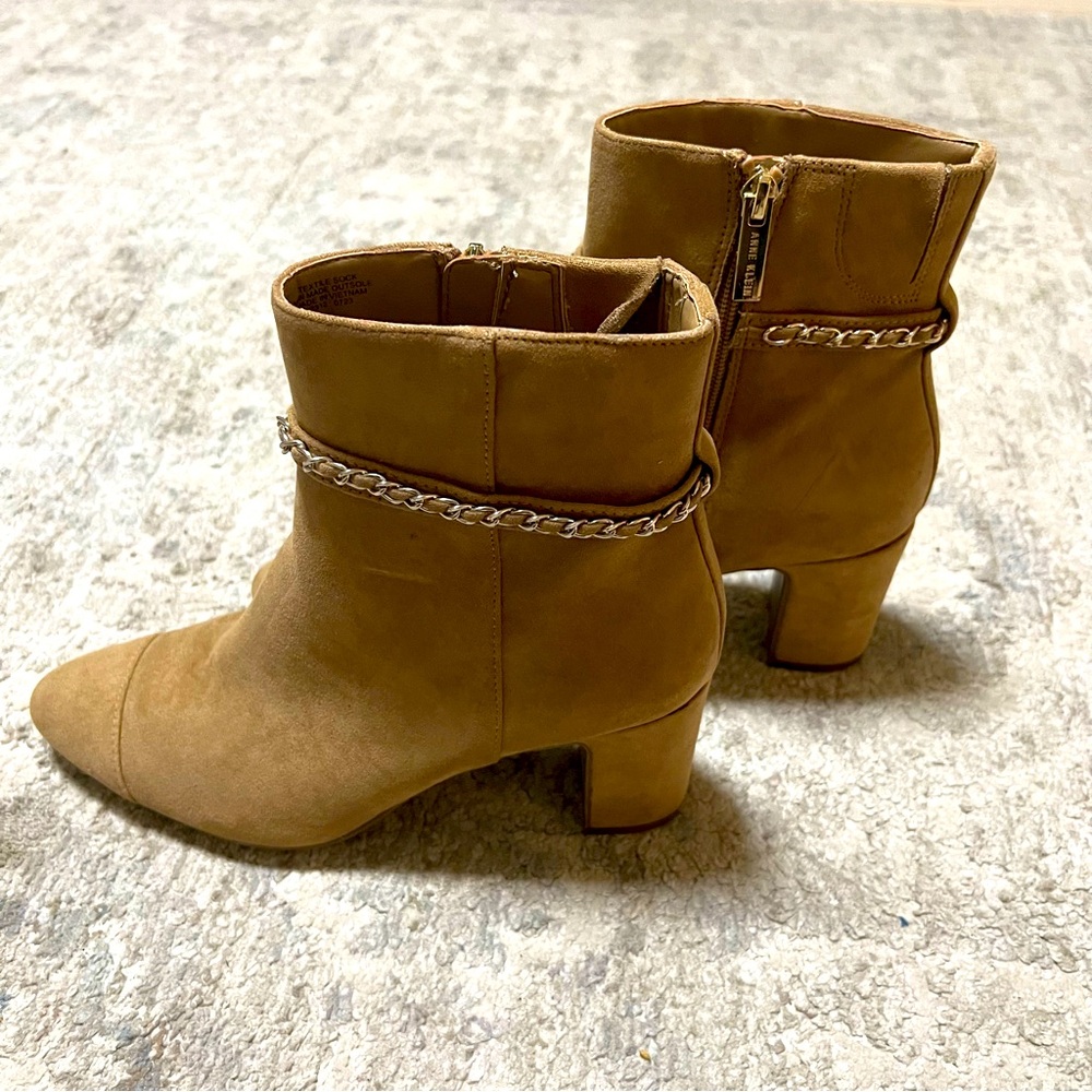 Anne Klein Siri Boot Size 9M Color Sand NWOT